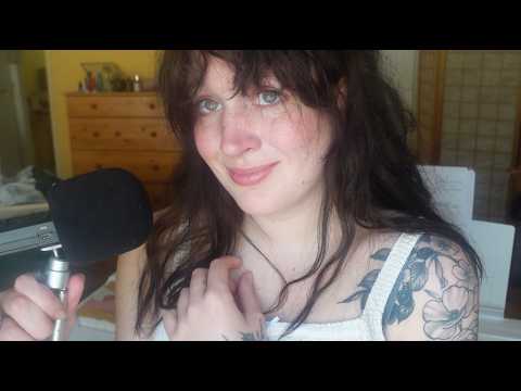 stuttering YOUR names ASMR (repeating words, clicky whispers, mouth sounds)