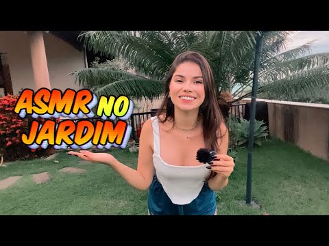 ASMR SONS DE JARDIM 🪴 | VEM RELAXAR 😴 | ao ar livre