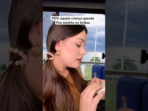 POV: aquela criança quando fica sozinha no ônibus #asmr #asmrsounds #asmrbrasil #humor