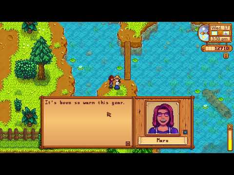 Stardew Valley #44 - Relaxing Days, Gifts & Peaceful Farming Sounds 🌾✨