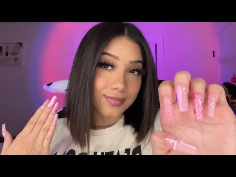 ASMR| How I apply my nails 💤💅