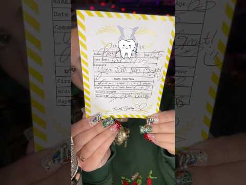 What the 🦷 🧚🏻‍♀️ brought Rosie for her 1ST TOOTH! #asmr #toothfairy #bestlifebybrooke #tingles