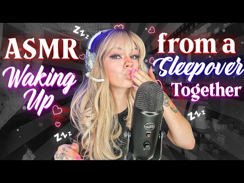 ASMR | Waking Up From A Sleepover Together