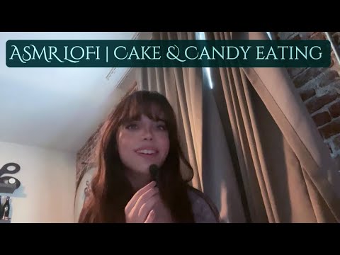 ASMR Candy and cake eating