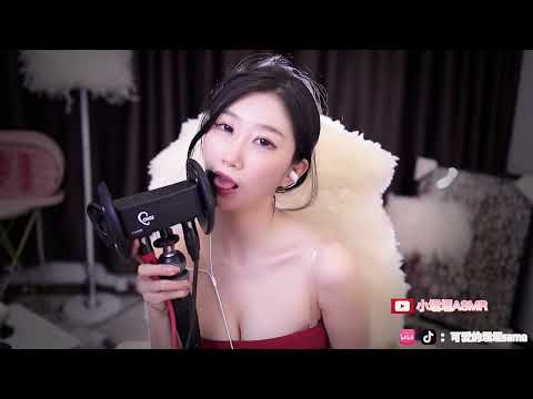 ASMR 可爱的埋埋  绝妙舌头的搅动舔耳朵 口腔音 asmr mouth sounds