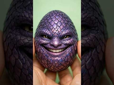 You Won’t Believe What’s Inside These Dragon Eggs 🐉🪺 | ASMR #asmr #ai