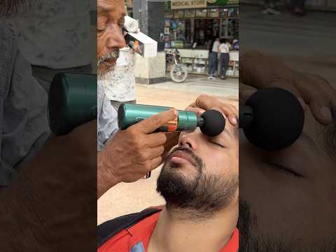 Waris Barber Gun Massage #asmr #barbermassage #barbershop #relaxing #satisfying