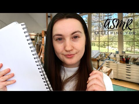 ASMR | Sketching You Roleplay (Soft Spoken)