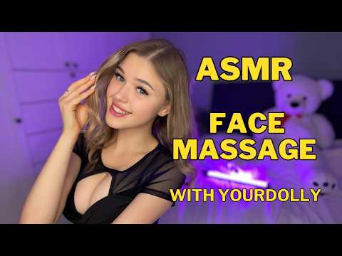 ASMR 💝 FACE MASSAGE & SCRATCHING for you 💝