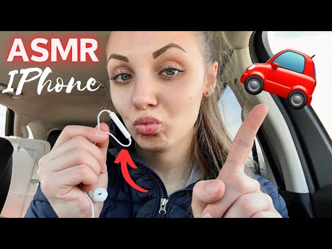 ASMR Apple IPhone Microphone in My Car! 🚗 (Chit-Chat)