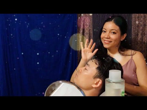 男友ASMR | 面部按摩护肤店体验💆🏻Gentlemen’s Spa Hair & Skin Care Champi Head Massage