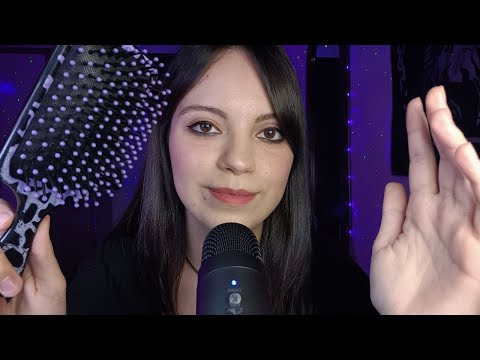 ASMR - Penteando teu cabelo até tu dormir