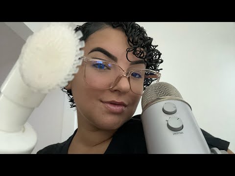ASMR: MASSAGEM FACIAL RELAXANTE EM VOCÊ