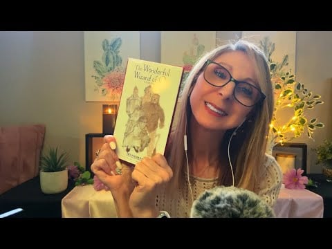 ASMR Reading you a bedtime story: The Wonderful Wizard of Oz Chapters 1&2. Whispered.
