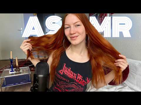 ASMR ꕤ hairplay/brushing & random talk ꕤ