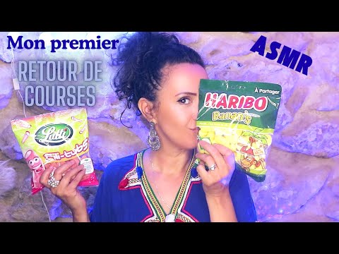 ASMR - mon 1er retour de courses pour s'endormir