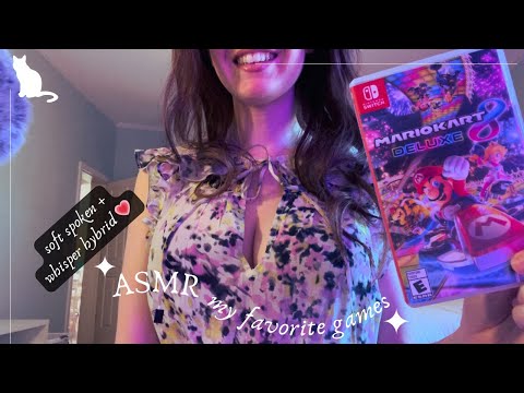 ASMR - My Favorite Games & Things :)