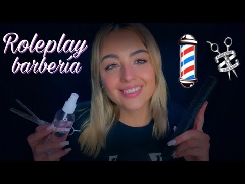 ASMR Roleplay BARBERIA 💈 ROLEPLAY en ESPAÑOL