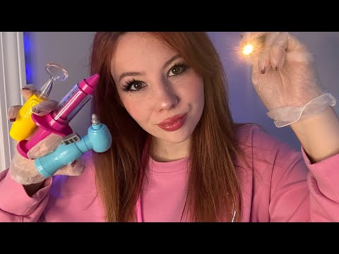 ASMR FAST CHAOTIC EYE EXAM 👀 (doctor roleplay)