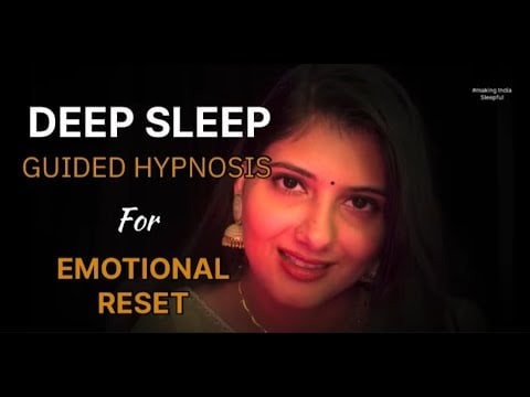 Deep Sleep Guided Meditation for emotional Reset in Hypnosis! #sleep #relaxing #emotional