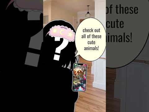 My mom SWEARS AI art is REAL #shorts #vtuber