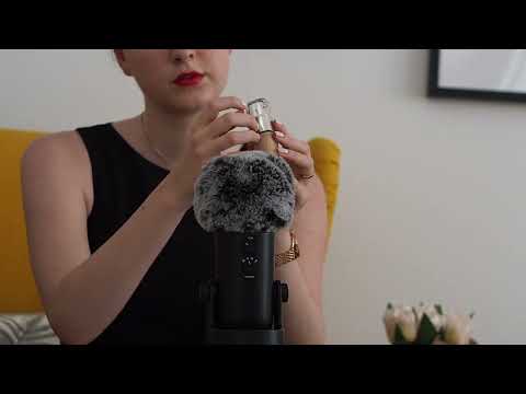 ASMR | Tapping on make up bottles | no talking