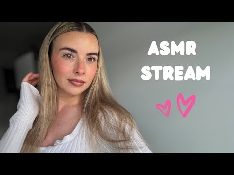 candynugget ASMR relaxing triggers livestream 🌙❤️