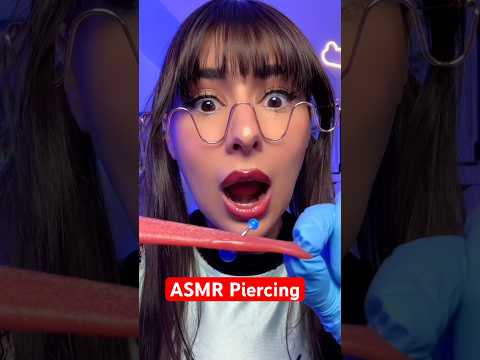 ASMR girl gives you a strange piercing #asmr #shorts #comedy