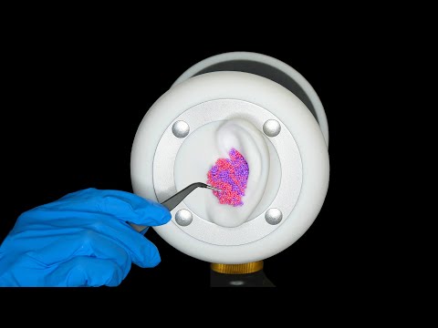 ASMR Inner Ear Cleaning (No Talking) Scraping, Picking, Brushing | 4K