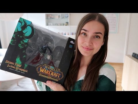 ASMR Unboxing World of Warcraft Illidan Stormrage Figure