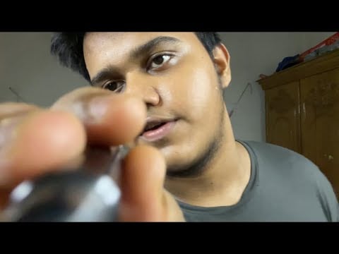 ASMR Cranial Nerve Exam Fast & Aggressive (tapping your face ears & picking your eyes)
