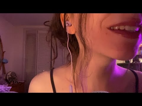 super duper up close whisper ramble asmr