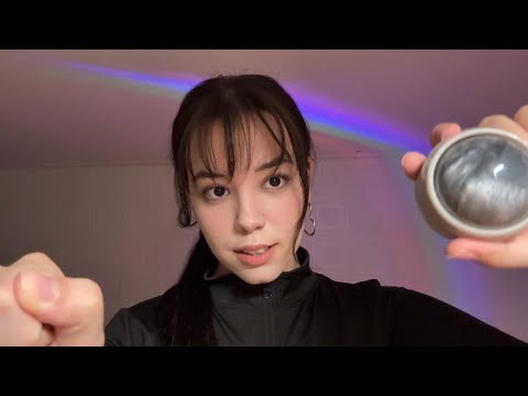 ASMR with the Massage Roller Ball | Massaging you & The Acupuncture Doll 💆🏻‍♀️