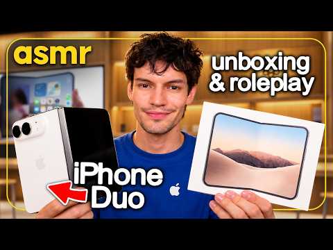 ASMR ESPAÑOL ROLEPLAY VENDEDOR 📱 UNBOXING iPHONE DUO PARA DORMIR