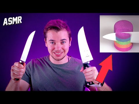 ASMR #1 : JE TEST DES PRODUITS SATISFAISANT !
