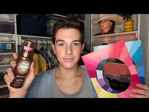 ASMR Thrift Store Color Analysis & Styling