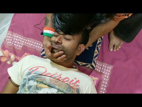 Indian technique Chiropractic adjustment | Pain relief Full body indian massage asmr