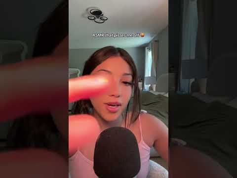 ASMR that pisses me off 🙄 #asmr