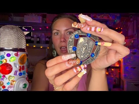 asmr/ HAUL of new jewelry, nails, + makeup 💄 💅🏼 👑 (SMALL BUSINESSES)