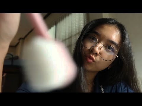 ASMR Brush your face แปรงหน้าเบาๆจนทำให้คุณนอนหลับ🪥😌🍃