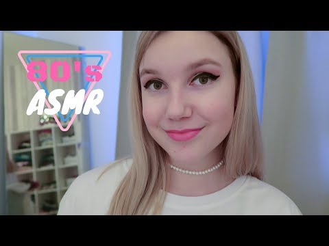 80's ASMR doing our makeup together