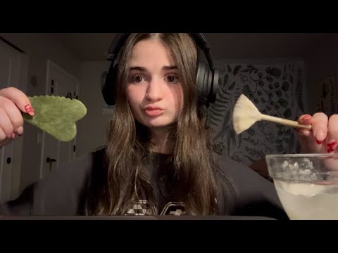 ASMR | Doing Your Night Skincare | Personal Attention 🫧