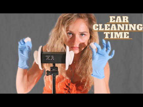 ASMR💤 Ear Cleaning Roleplay 👂👩🏼‍⚕️(WHISPERING, LATEX GLOVES, TINGLY TRIGGERS)