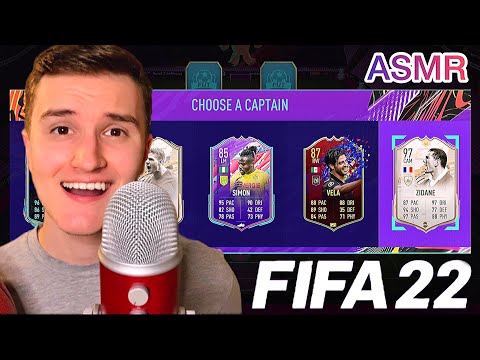 ASMR Gaming | FIFA 22 FUT Draft ⚽️ (whispering w/ controller sounds)