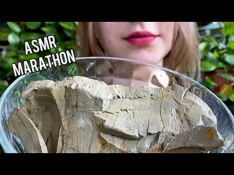 Уральская🥜Марафон мокрых глин// Wet Ural clay//ASMR