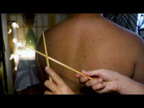ASMR Relaxing Back Treatment ✨ Scratching, Brushing & Personal Attention (Testing New Mics!)