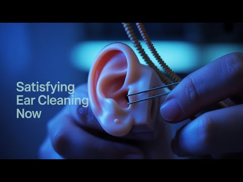Deep Ear Cleaning & Relaxing ASMR: Goose Feather, Ponytail Silk, Cotton Swab & Straw Sounds