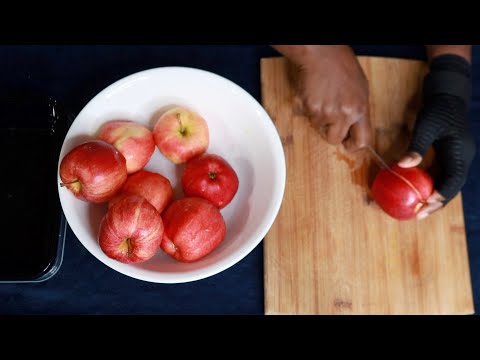 Cutting Apples ASMR Trigger Sounds