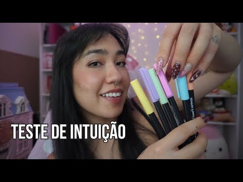 ASMR | Teste De Intuição (com voz suave)