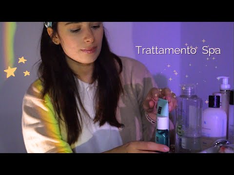 [ASMR Roleplay] Ti coccolo con questo Trattamento Spa 💆🏽‍♀️ (Massaggio Viso, Capelli e Mani)